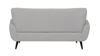 wilson grey fabric couch back