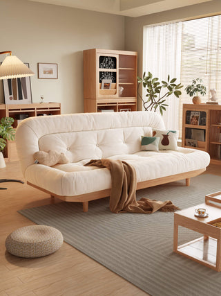 wooden frame sofa bed sasha