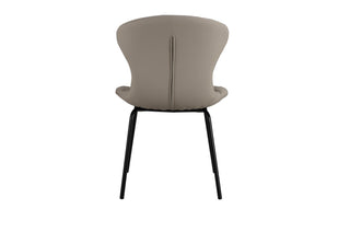 yanis grey kitchen chair back view