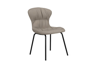 yanis grey kitchen chair pu leather