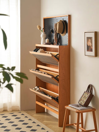 yara shoe cabinet organizer natural