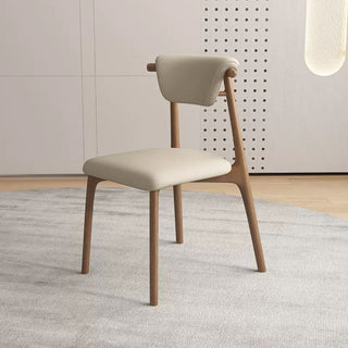 yevva oak wood dining chair