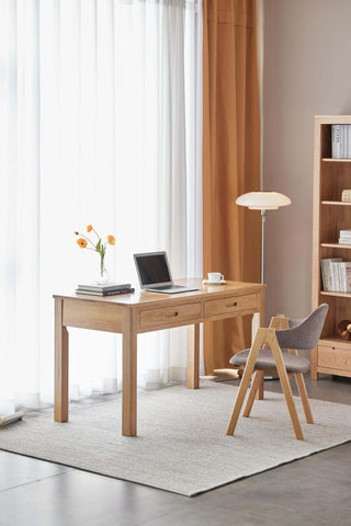 zamor study desk with shelves unique design