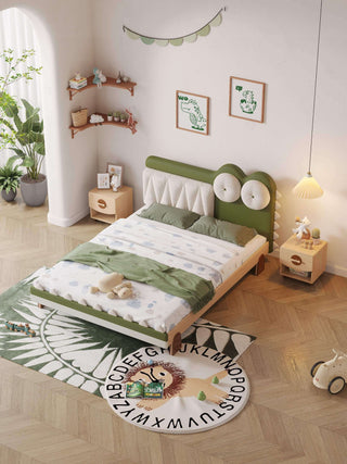 zoko crocodile kids bed headboard design