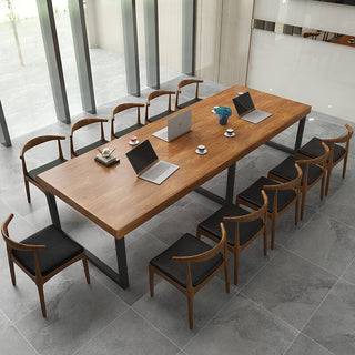 12 seater table wood modern open back cusion dining chairs