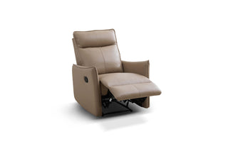 Esther Recliner Manual Beige Leather