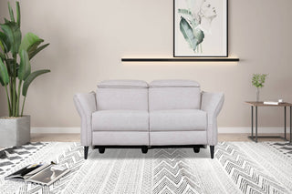 adjustable powered anson recliner fabric sofa
