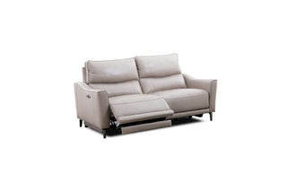 beige 2 seater recliner sofa usb charging