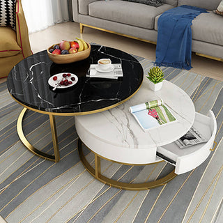 black white marble coffee table furniture