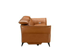 comfy electric leather recliner sofa with usb