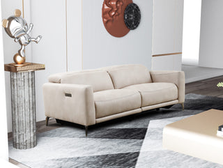 fabric power reclining sofa
