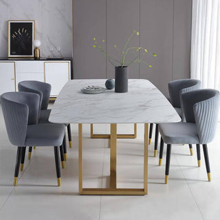 grey dining chair table full set