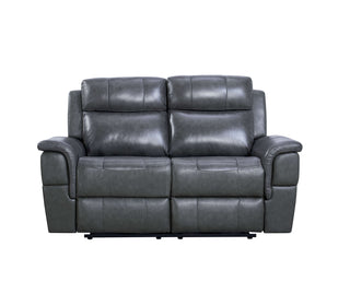 grey luxury 2 seater sofa front view