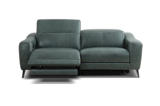 heidi leather power recliner sofa
