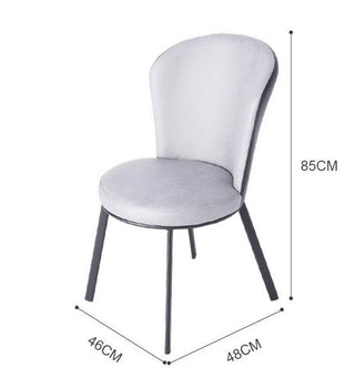karly dining chair measurements