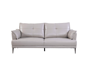 melvin leather lounge sofa