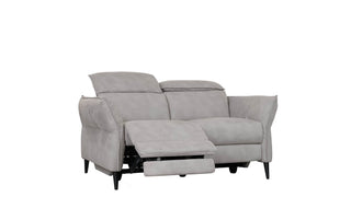powered adjustable anson fabric recliner