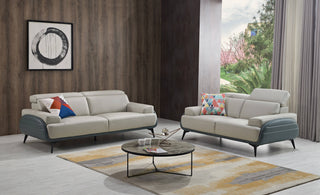 two tone leather sofa set furniture